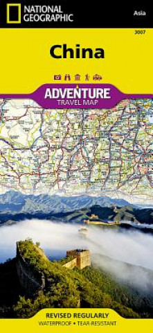 Nyomtatványok China National Geographic Maps - Adventure