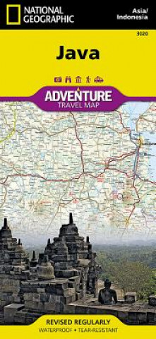Artigos impressos Java National Geographic Maps