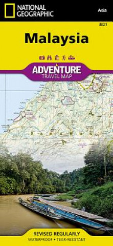 Printed items Malaysia National Geographic Maps