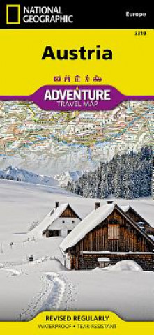 Printed items Austria National Geographic Maps - Adventure