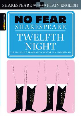 Kniha Twelfth Night (No Fear Shakespeare) William Shakespeare