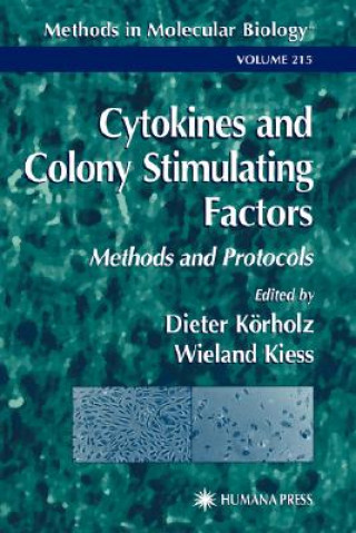 Książka Cytokines and Colony Stimulating Factors Dieter Körholz