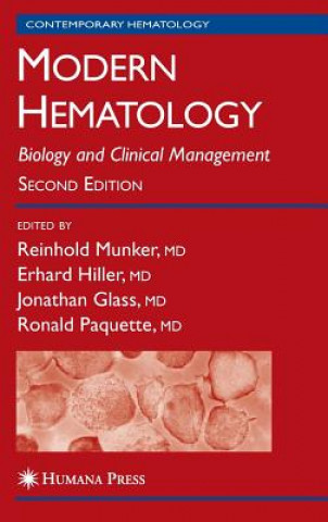 Könyv Modern Hematology Reinhold Munker