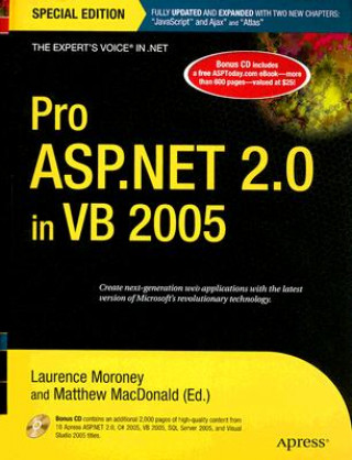 Könyv Pro ASP.NET 2.0 in VB 2005, Special Edition Laurence Moroney