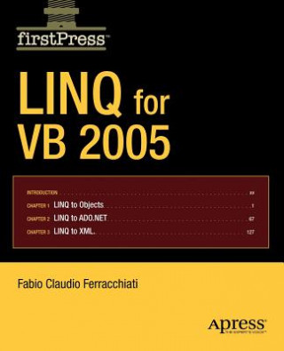 Kniha LINQ for VB 2005 Fabio Claudio Ferracchiati