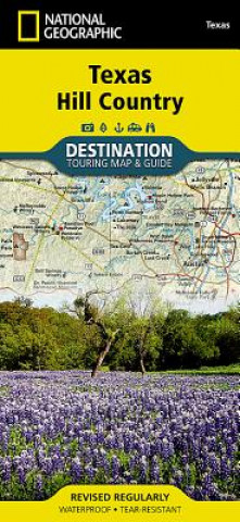 Materiale tipărite Texas Hill Country National Geographic Maps