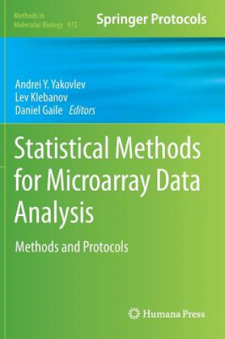 Könyv Statistical Methods for Microarray Data Analysis Andrei Y. Yakovlev
