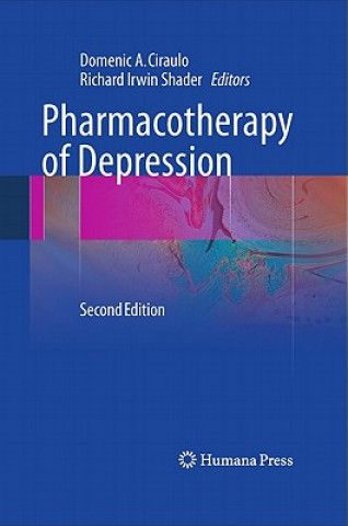Kniha Pharmacotherapy of Depression Domenic A. Ciraulo