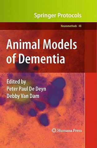 Kniha Animal Models of Dementia Peter Paul De Deyn