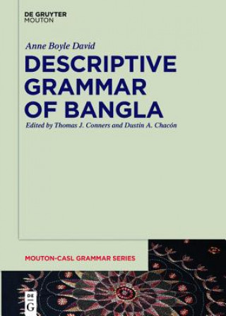 Knjiga Descriptive Grammar of Bangla Anne E. David