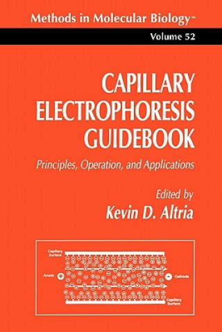 Könyv Capillary Electrophoresis Guidebook Kevin D. Altria