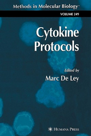 Książka Cytokine Protocols Marc De Ley