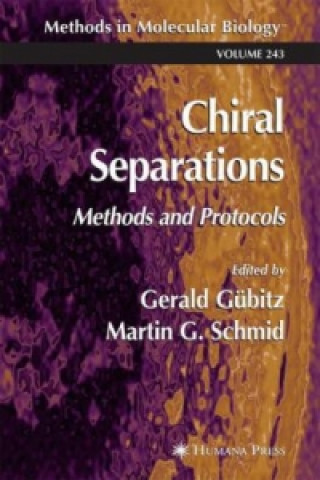 Kniha Chiral Separations Gerald Gübitz