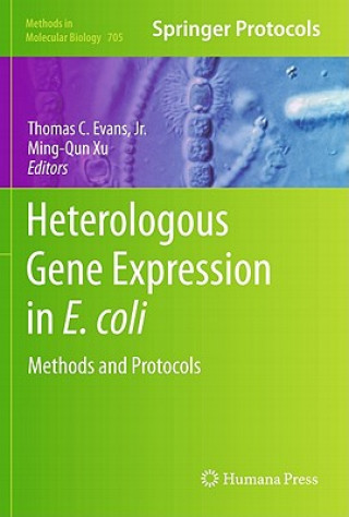 Kniha Heterologous Gene Expression in E.coli Thomas C. Evans