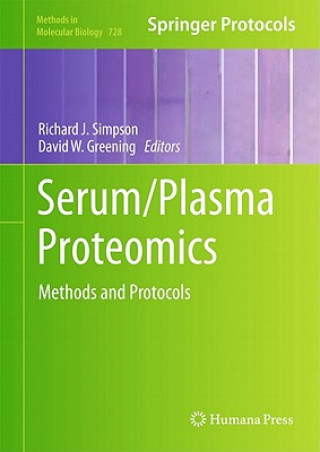 Kniha Serum/Plasma Proteomics Richard J. Simpson