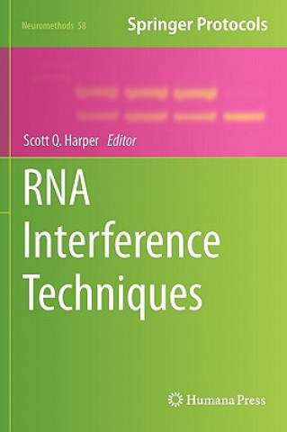 Knjiga RNA Interference Techniques Scott Q. Harper