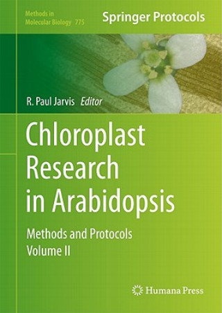 Livre Chloroplast Research in Arabidopsis R. Paul Jarvis