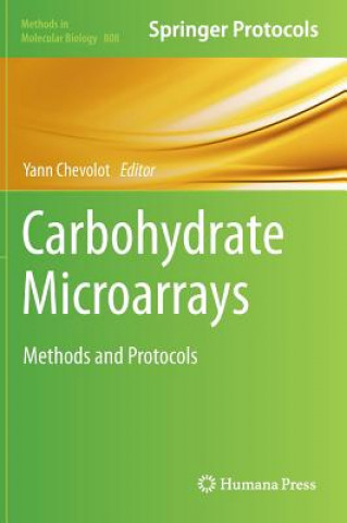 Kniha Carbohydrate Microarrays Yann Chevolot