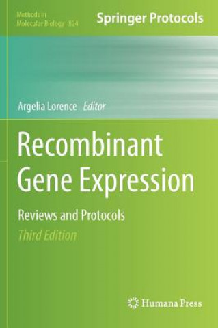 Książka Recombinant Gene Expression Argelia Lorence