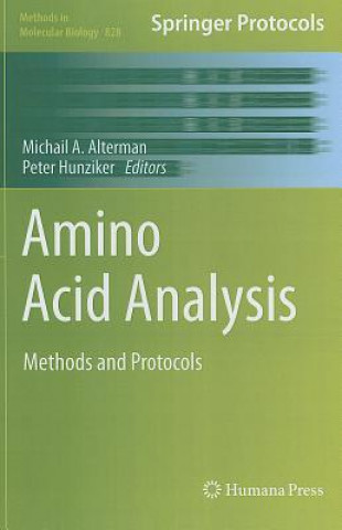 Könyv Amino Acid Analysis Michail A. Alterman