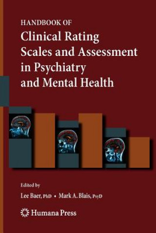 Knjiga Handbook of Clinical Rating Scales and Assessment in Psychiatry and Mental Health Lee Baer