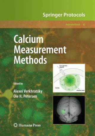 Książka Calcium Measurement Methods Alexej Verkhratsky