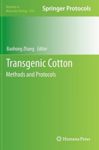 Buch Transgenic Cotton Baohong Zhang