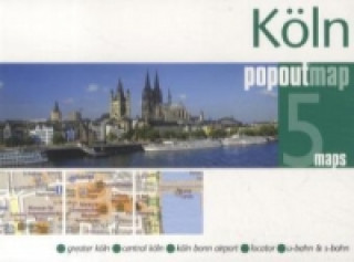 Tiskovina Köln PopOut Map, 5 maps 