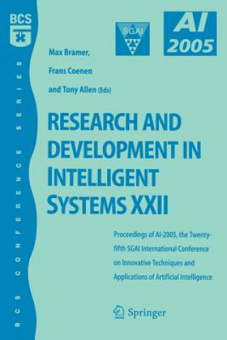 Kniha Research and Development in Intelligent Systems XXII Frans Coenen