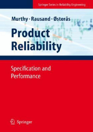 Könyv Product Reliability Dodderi Narshima Prabhakar Murthy