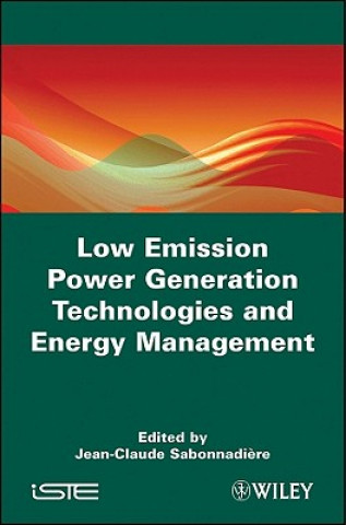 Buch Low Emission Power Generation Technologies and Energy Management Jean-Claude Sabonnadi