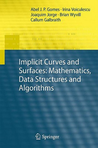 Könyv Implicit Curves and Surfaces: Mathematics, Data Structures and Algorithms Abel J.  P. Gomes