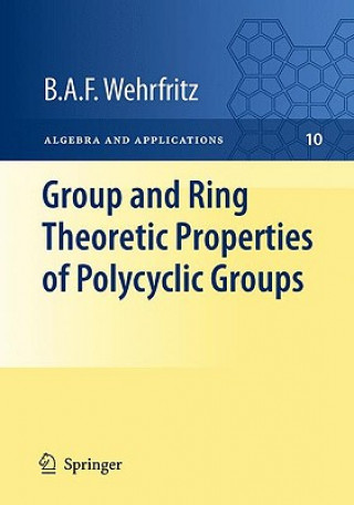 Kniha Group and Ring Theoretic Properties of Polycyclic Groups Bertram A. F. Wehrfritz