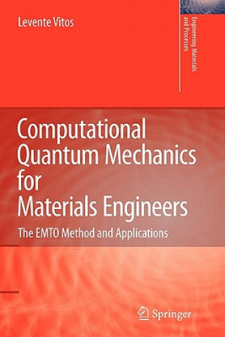 Livre Computational Quantum Mechanics for Materials Engineers Levente Vitos