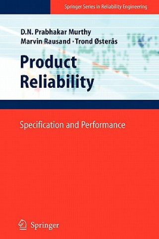 Kniha Product Reliability Dodderi Narshima Prabhakar Murthy