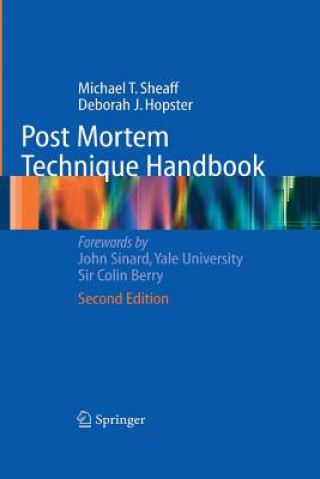 Knjiga Post Mortem Technique Handbook Michael T. Sheaff