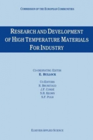 Livre Research and Development of High Temperature Materials for Industry E. Bullock