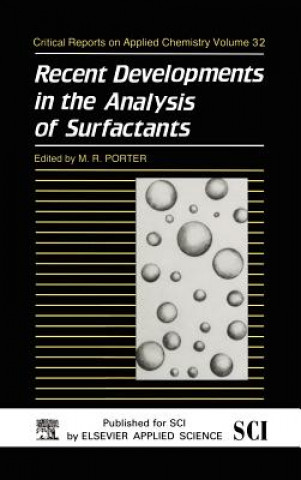 Carte Recent Developments in the Analysis of Surfactants M.R. Porter