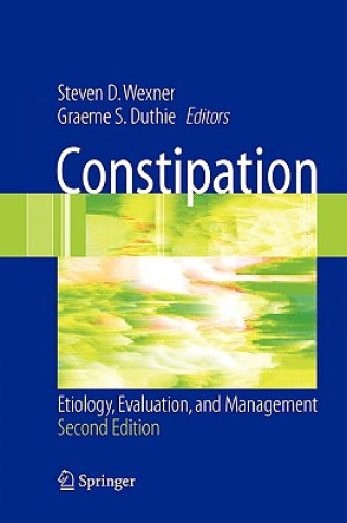 Kniha Constipation Steven D. Wexner