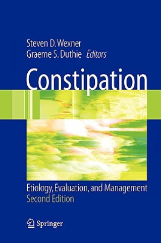 Livre Constipation Steven D. Wexner