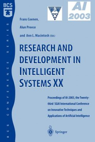 Carte Research and Development in Intelligent Systems XX Frans Coenen