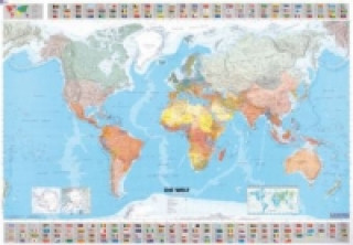 Nyomtatványok Die Welt Planoposter politisch mit Leiste 