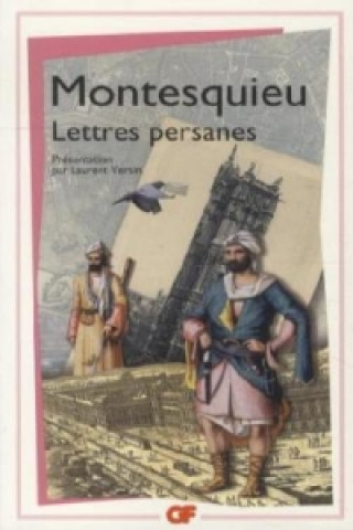 Kniha Lettres persanes. Perserbriefe, französische Ausgabe Charles-Louis de Montesquieu