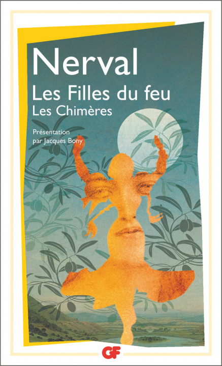 Carte Les filles du feu/Les Chimeres, sonnets manuscrits Gerard de Nerval