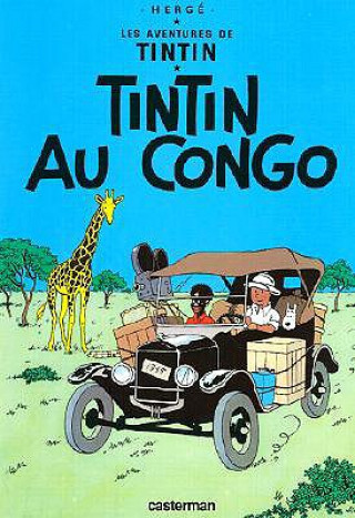 Carte Les Aventures de Tintin - Tintin au Congo Hergé