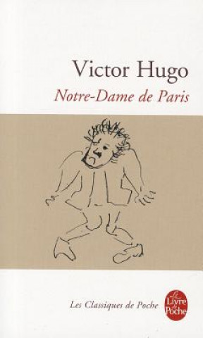 Book Notre-Dame de Paris. Der Glöckner von Notre Dame, französische Ausgabe Victor Hugo