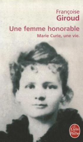 Kniha Une Femme honorable Françoise Giroud