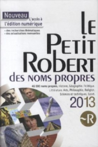 Kniha Le Petit Robert des noms propres 