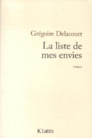 Carte La liste de mes envies. Alle meine Wünsche, französische Ausgabe Grégoire Delacourt