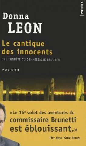 Carte Le cantique des innocents. Lasset die Kinder zu mir kommen, französische Ausgabe Donna Leon